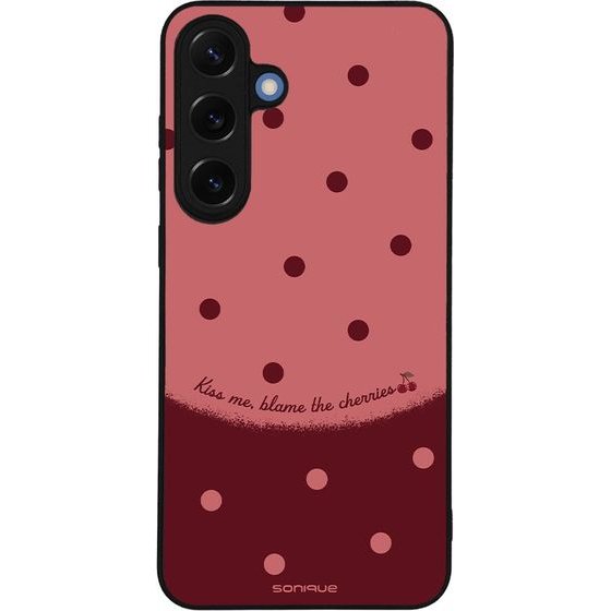 Sonique ���� Delulu Polka Era Series ��� Samsung Galaxy S25 Plus Blame Cherries