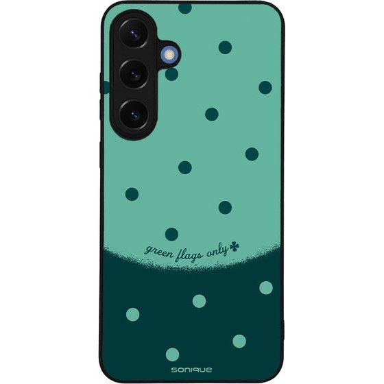 Sonique ���� Delulu Polka Era Series ��� Samsung Galaxy S25 Plus Green Flags