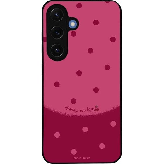 Sonique ���� Delulu Polka Era Series ��� Samsung Galaxy S25 Top Cherry
