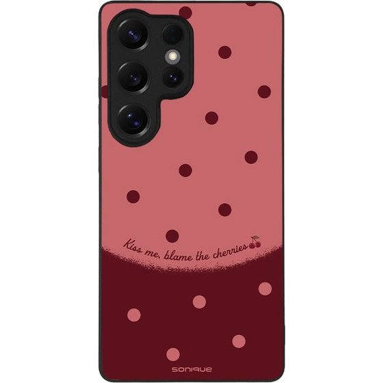 Sonique ���� Delulu Polka Era Series ��� Samsung Galaxy S25 Ultra Blame Cherries