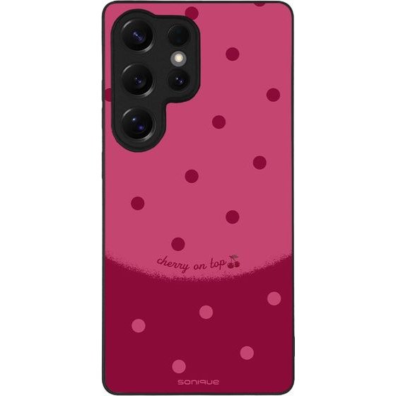 Sonique ���� Delulu Polka Era Series ��� Samsung Galaxy S25 Ultra Top Cherry
