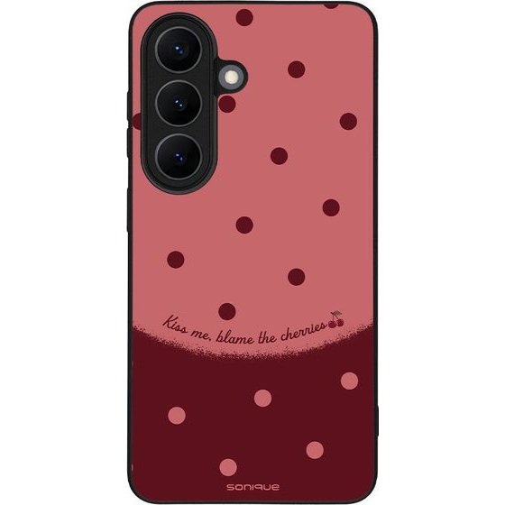 Sonique ���� Delulu Polka Era Series ��� Samsung Galaxy S26 Blame Cherries