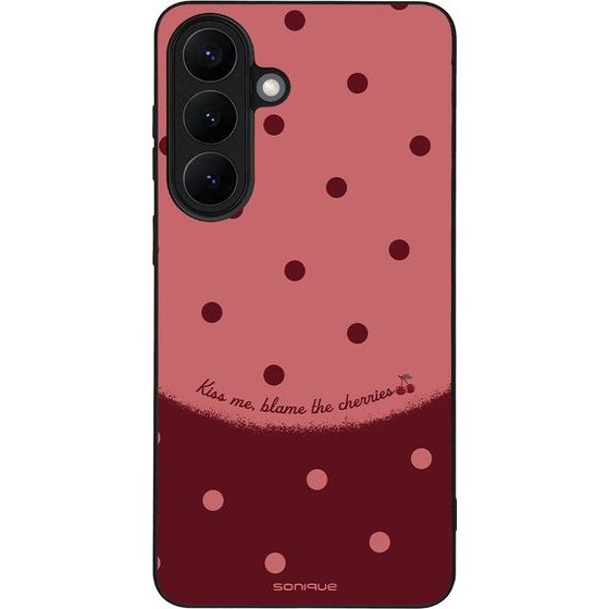 Sonique ���� Delulu Polka Era Series ��� Samsung Galaxy S26 Plus Blame Cherries