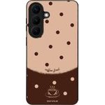 Sonique ���� Delulu Polka Era Series ��� Samsung Galaxy S26 Plus Coffee First