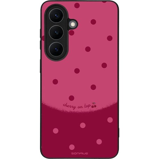 Sonique ���� Delulu Polka Era Series ��� Samsung Galaxy S26 Top Cherry