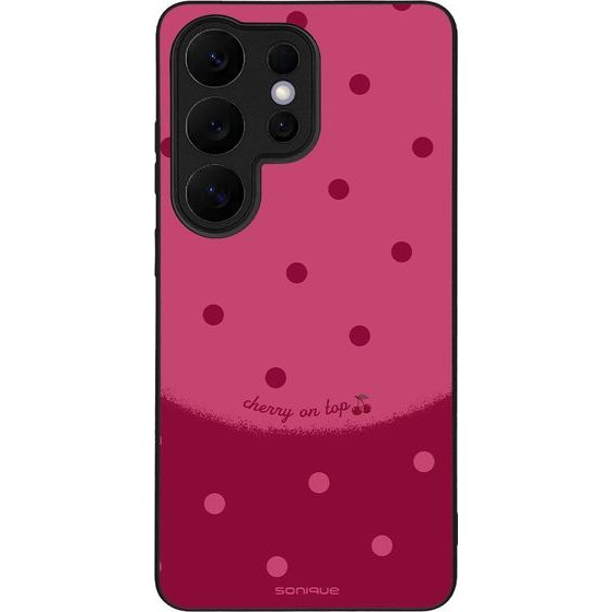 Sonique ���� Delulu Polka Era Series ��� Samsung Galaxy S26 Ultra Top Cherry