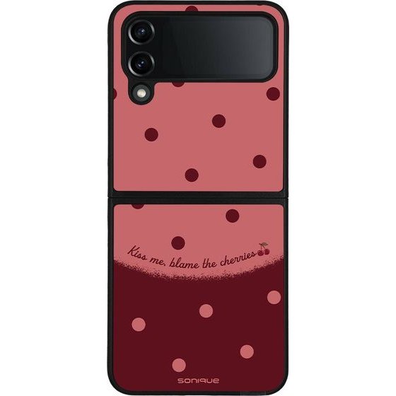 Sonique ���� Delulu Polka Era Series ��� Samsung Galaxy Z Flip 4 Blame Cherries