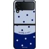 Sonique ���� Delulu Polka Era Series ��� Samsung Galaxy Z Flip 4 Blue Mentally