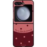Sonique ���� Delulu Polka Era Series ��� Samsung Galaxy Z Flip 5 Blame Cherries
