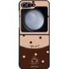 Sonique ���� Delulu Polka Era Series ��� Samsung Galaxy Z Flip 6 / Galaxy Z Flip 7 Fe 5G Coffee First