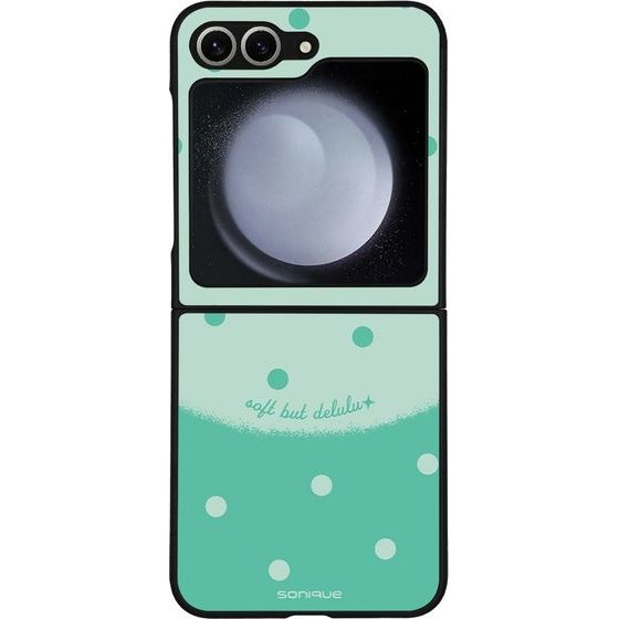 Sonique ���� Delulu Polka Era Series ��� Samsung Galaxy Z Flip 6 / Galaxy Z Flip 7 Fe 5G Soft Delulu