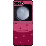 Sonique ���� Delulu Polka Era Series ��� Samsung Galaxy Z Flip 6 / Galaxy Z Flip 7 Fe 5G Top Cherry
