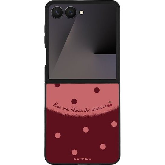 Sonique ���� Delulu Polka Era Series ��� Samsung Galaxy Z Flip 7 Blame Cherries