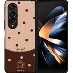 Sonique ���� Delulu Polka Era Series ��� Samsung Galaxy Z Fold 4 Coffee First