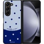 Sonique ���� Delulu Polka Era Series ��� Samsung Galaxy Z Fold 5 Blue Mentally