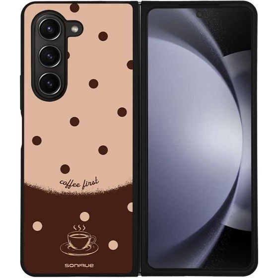 Sonique ���� Delulu Polka Era Series ��� Samsung Galaxy Z Fold 5 Coffee First