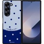 Sonique ���� Delulu Polka Era Series ��� Samsung Galaxy Z Fold 6 Blue Mentally