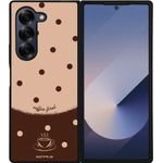 Sonique ���� Delulu Polka Era Series ��� Samsung Galaxy Z Fold 6 Coffee First