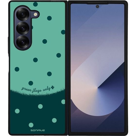 Sonique ���� Delulu Polka Era Series ��� Samsung Galaxy Z Fold 6 Green Flags