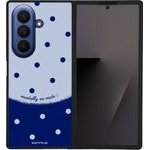 Sonique ���� Delulu Polka Era Series ��� Samsung Galaxy Z Fold 7 Blue Mentally