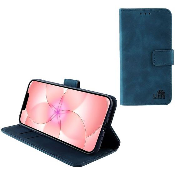 Lime Successories Lime Essential ���� Iphone 17e 6.1in Magnet Book Stand Clip Dark BLUE