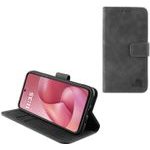 Lime Successories Lime Essential ���� Motorola Moto G57 Power 6.72in Magnet Book Stand Clip GREY