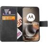 Lime Successories Lime Essential ���� Motorola Moto G77 5G 6.78in Magnet Book Stand Clip GREY