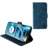 Lime Successories Lime Essential ���� Motorola Moto G87 5G XT2621-6 6.78in Magnet Book Stand Clip Dark BLUE