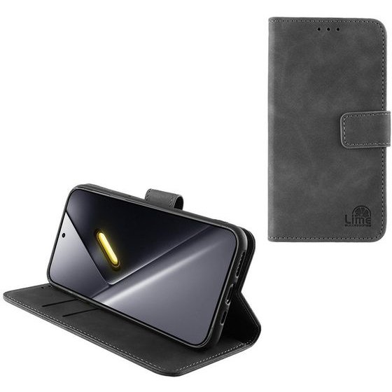 Lime Successories Lime Essential ���� Xiaomi Poco X8 Pro Max 6.83in Magnet Book Stand Clip GREY