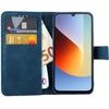 Lime Successories Lime Essential ���� Xiaomi Redmi A7 Pro 4G 6.9in Magnet Book Stand Clip Dark BLUE
