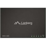 Lanberg Switch 5X 1GB/S Unmanaged Gigabit Ethernet Desktop 12V (Metal CASE) - (DSM1-1005)