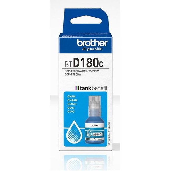 Brother Ink / Cyan - (BTD180C)