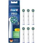 Oral-B Attachable Toothbrush 6x Cross / White - (860373)
