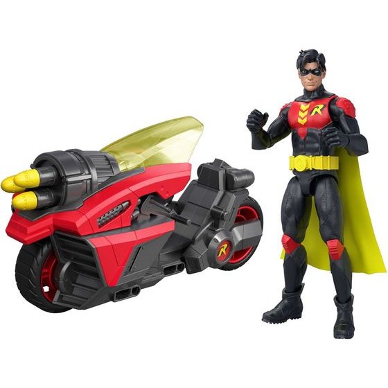 Mattel Dc Super-Villains: Robin Cycle (JMD51)