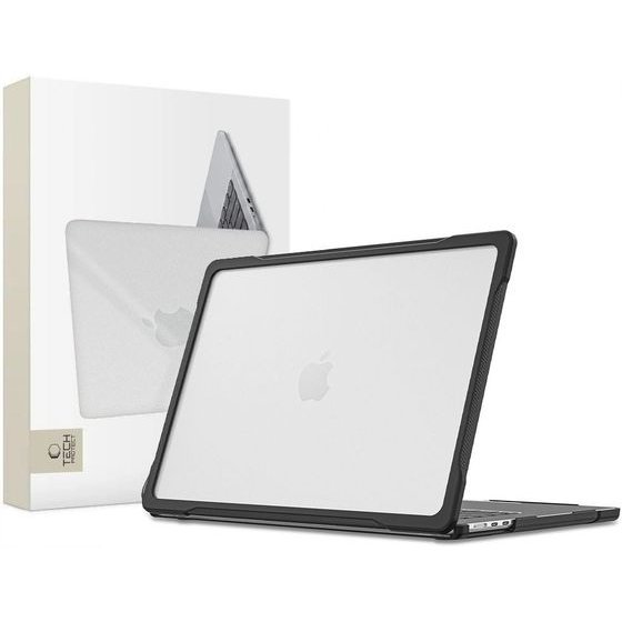 Tech-Protect Velar Macbook Air 15 M2-M5 2023-2026 BLACK/Matte CLEAR