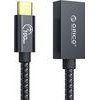Orico CAF31 USB-C - USB-A 3.1 Gen 2 10GBps 1m Otg Adapter - Black -CAF31-10-BK-Bp - (ORICO-CAF31-10-BK-BP-HU)