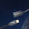 Orico CAF31 USB-C - USB-A 3.1 Gen 2 10GBps 1m Otg Adapter - Black -CAF31-10-BK-Bp - (ORICO-CAF31-10-BK-BP-HU)