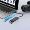 Orico PAPW3AT-U3 Usb Hub 4-Port 3x USB-A 3.0 With microSD/Sd Card Reader 1 m - Black -PAPW3AT-U3-10-BK-Ep - (ORICO-PAPW3AT-U3-10-BK-EP)