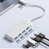 Orico PAPW4A-C3 Usb Hub 4-Port 4x USB-A 3.0 0.5 m - White -PAPW4A-C3-05-WH-Ep - (ORICO-PAPW4A-C3-05-WH-EP)