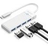 Orico PAPW4A-C3 Usb Hub 4-Port 4x USB-A 3.0 1.8 m - White -PAPW4A-C3-18-WH-Ep - (ORICO-PAPW4A-C3-18-WH-EP)