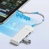 Orico PAPW4A-C3 Usb Hub 4-Port 4x USB-A 3.0 1.8 m - White -PAPW4A-C3-18-WH-Ep - (ORICO-PAPW4A-C3-18-WH-EP)