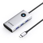 Orico PW11 6in1 USB-C Docking Station 3x USB-A 3.0 1x USB-C Pd 100W 1x Hdmi 4K 30Hz 1x RJ45 2.5G Ethernet - Silver -PW11-6P25R-SV-Ep - (ORICO-PW11-6P25R-SV-EP)