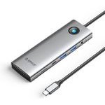 Orico PW11 9in1 USB-C Docking Station 2x USB-A 3.0 1x USB-C 3.0 1x USB-C Pd 100 1x Hdmi 4K 60Hz 1x microSD/Sd 1x RJ45 2.5G Ethernet 1x Audio 3.5 Mm - Gray -PW11-9P25R-GY-Bp - (ORICO-PW11-9P25R-GY-BP)