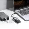 Orico PWC2U-U3 3-Port Usb Hub 2x USB-A 3.0 1x USB-C 3.0 1.8 m - Black -PWC2U-U3-18-BK-Ep - (ORICO-PWC2U-U3-18-BK-EP)