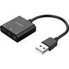 Orico SKT3 USB-A External Sound Card - Black -SKT3-BK-Bp - (ORICO-SKT3-BK-BP-HU)