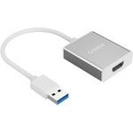 Orico Uth USB-A 3.0 To Hdmi Adapter - Silver -UTH-SV-Bp - (ORICO-UTH-SV-BP-HU)