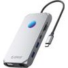 Orico Xcr 12in1 Rgb USB-C Docking Station 3x USB-A 3.1 1x USB-A 2.0 1x USB-C Pd 100 W 1x USB-C 3.1 1x Hdmi 1.4 4K 30Hz 1x Vga 1080p 1x microSD/Sd 3.0 1x Rj Gigabit Ethernet 1x Audio Ctia 3.5 Mm - Gray -XCR-X2-GY-Bp - (ORICO-XCR-X2-GY-BP)