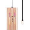 Orico Xdr 12in1 Rgb USB-C Docking Station USB-A USB-C Pd 100W 2x Hdmi 4K 60Hz Vga RJ45 Gigabit Sd And Microsd Card Reader - Rose Gold -XDR-X1-RG-Bp - (ORICO-XDR-X1-RG-BP)