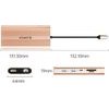 Orico Xdr 12in1 USB-C Docking Station USB-A USB-C 2x Hdmi 4K 60Hz Displayport 4K 60Hz RJ45 Gigabit Pd 100W Sd And Microsd Card Reader - Rose Gold -XDR-X33-RG-Bp - (ORICO-XDR-X33-RG-BP)