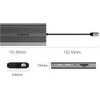 Orico Xdr 12in1 USB-C Docking Station USB-A USB-C Hdmi 4K Vga RJ45 Gigabit Pd 100W Sd And Microsd Card Reader - Gray -XDR-X22-GY-Bp - (ORICO-XDR-X22-GY-BP)